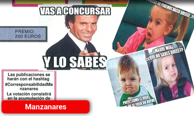 Ya se puede votar el mejor ‘meme’ de #CorresponsabilidadManzanares