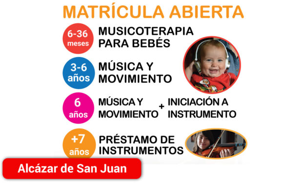 Abierto el plazo de matrícula de la Escuela Municipal de Música