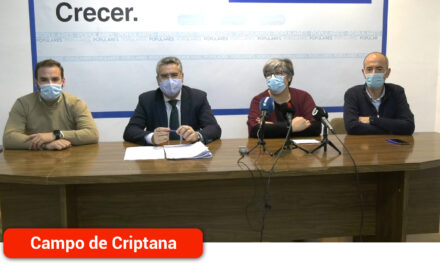 Campo de Criptana será la gran marginada en estos presupuestos de 2021, denuncia el Partido Popular de Castilla-La Mancha
