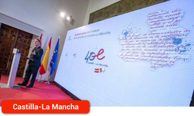 García-Page conmemoración del 40 aniversario del Estatuto de Autonomía de Castilla-La Mancha