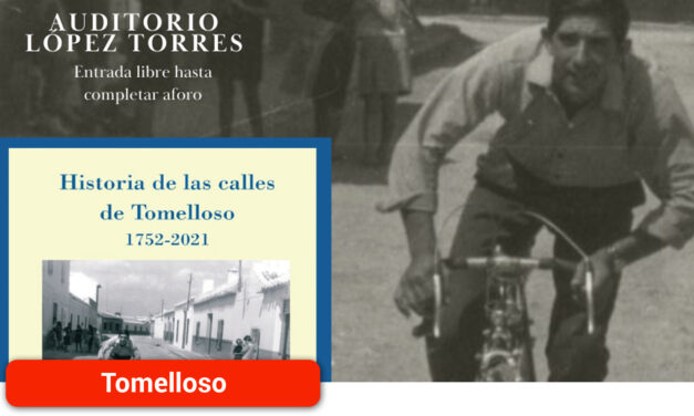 Presentación del libro ‘Historias de las calles de Tomelloso’, este domingo en el Auditorio López Torres