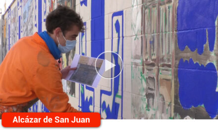 La Farmacia Nieto, el Crisfel y el ferrocarril rescatados por el arte urbano en plena Castelar