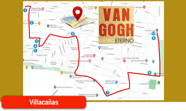 La ruta “Van Gogh – Genio Eterno” sigue instalada en las calles