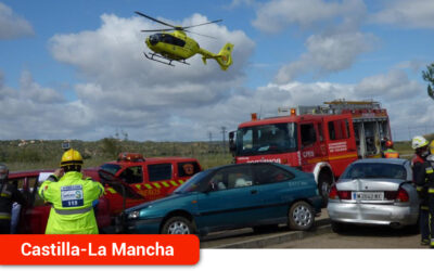 El Servicio de Emergencias 1-1-2 de Castilla-La Mancha ha coordinado la actuación en 108 accidentes de tráfico graves durante el segundo semestre de 2021