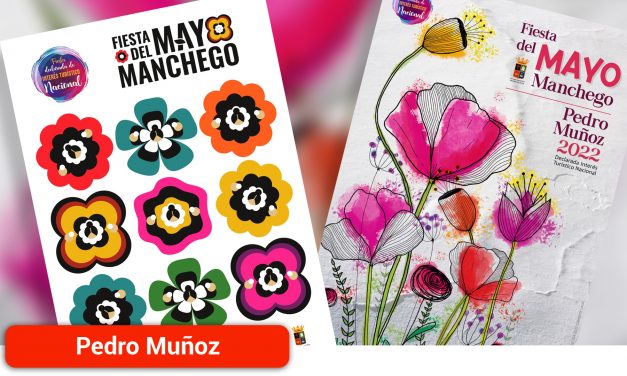 Presentación cartel ganador LIX Fiesta del Mayo Manchego en Pedro Muñoz