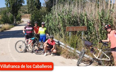 Segunda ruta ciclista de Lagunas Vivas para conocer la realidad y problemas aguas abajo del río Gigüela