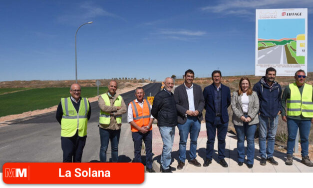 A punto de finalizar las obras de la carretera de La Solana a Herrera de la Mancha