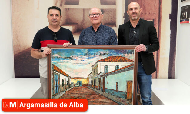 Félix Serrano dona una de sus obras al fondo artístico municipal