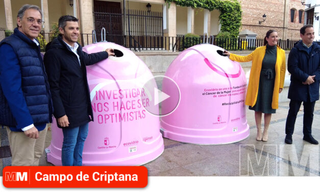 “Recicla por ellas” es el lema de la campaña para recaudar fondos dirigidos a la investigación contra el cáncer de mama