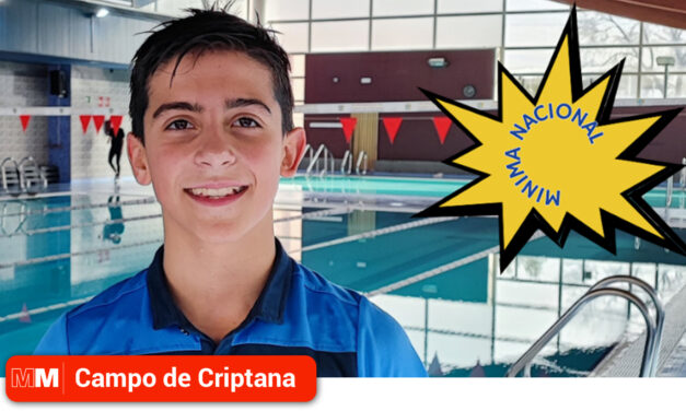 Borja Villafranca hace historia en el Club Natación Criptana Gigantes