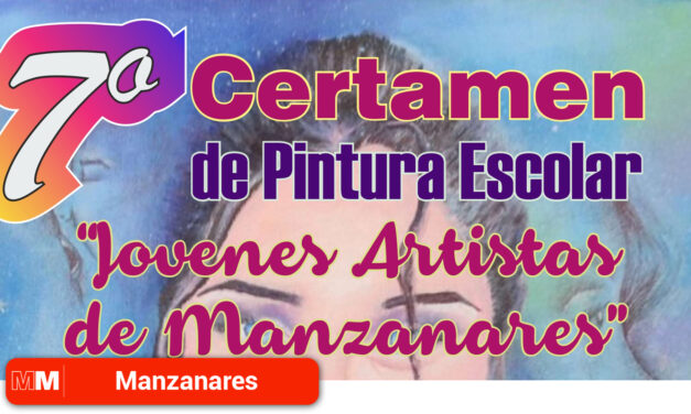 Convocada la 7º edición del certamen de pintura escolar ‘Jóvenes artistas de Manzanares’