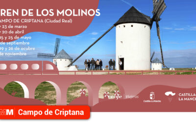El Tren de los Molinos se pone en marcha entre Madrid y Campo de Criptana