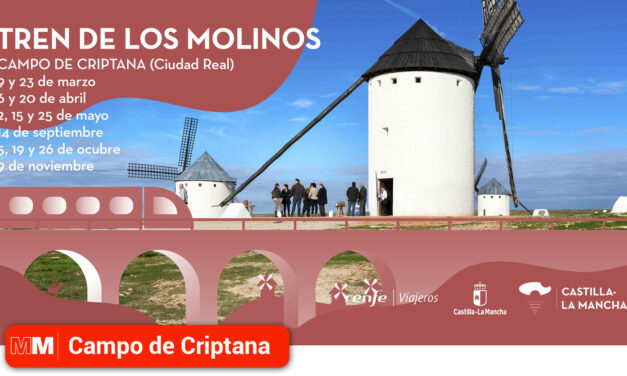 El Tren de los Molinos se pone en marcha entre Madrid y Campo de Criptana