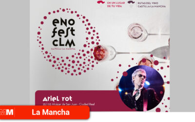 Ariel Rot actuará en la sede de los vinos de La Mancha en el EnoFest CLM