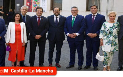 El presidente de la Diputación de Ciudad Real asiste en Toledo al acto institucional del Día de la Región