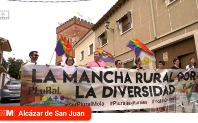Bajo el lema “La Mancha rural por la diversidad” ha recorrido las calles la manifestación que culmina los actos del Orgullo